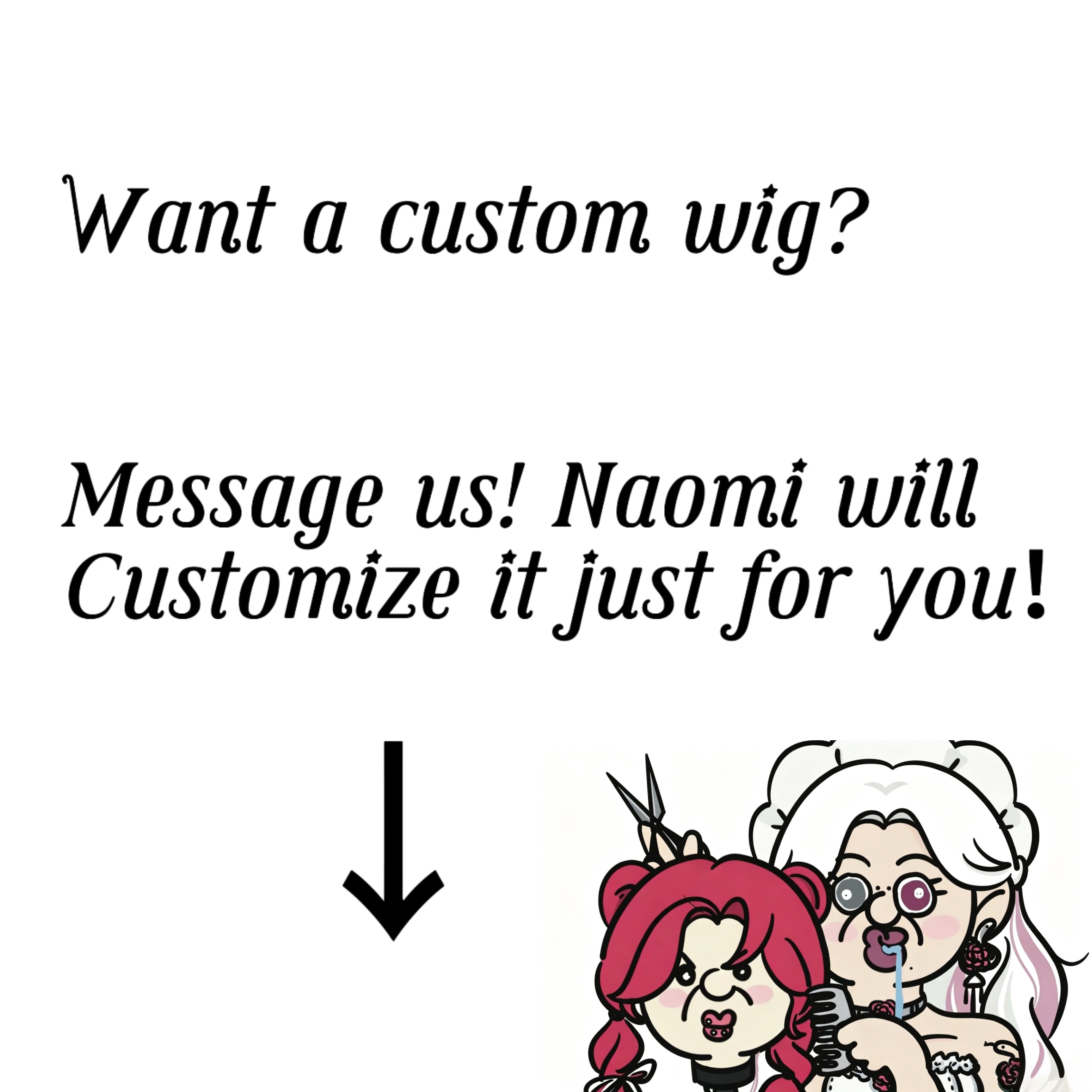 Contact Us Now For a Styled Basic Wig Consultation